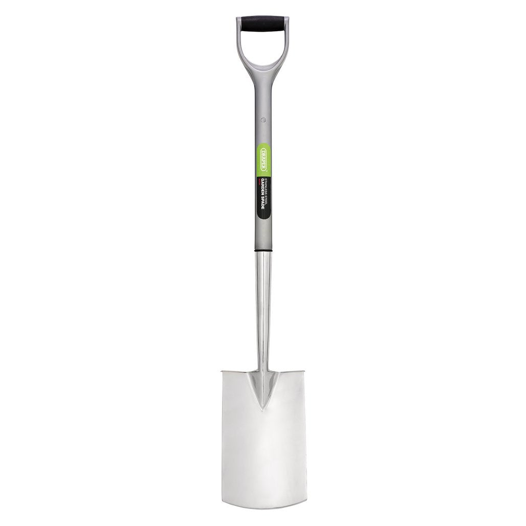 Draper Stainless Steel Soft Grip Garden Spade  83756