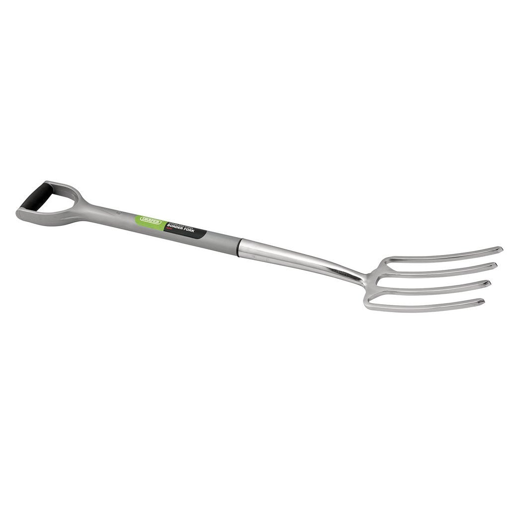Draper Stainless Steel Soft Grip Border Fork  83757