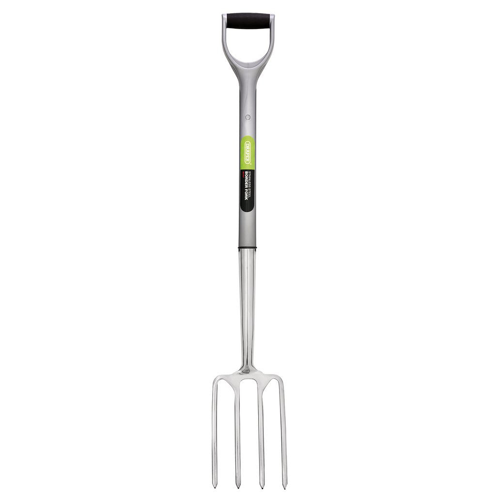 Draper Stainless Steel Soft Grip Border Fork  83757