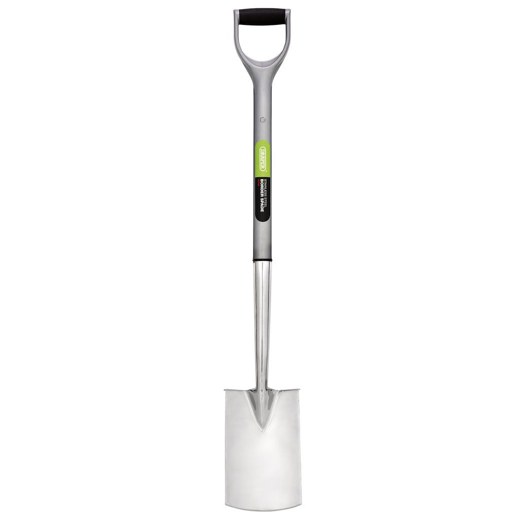 Draper Stainless Steel Soft Grip Border Spade  83758
