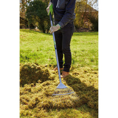 Draper Stainless Steel Soft Grip Lawn Rake  83764
