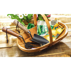 Draper Carbon Steel Heavy Duty Hand Fork and Trowel Set with Ash Handles (2 Piece)  83776
