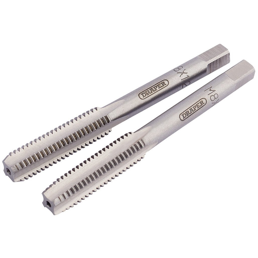 Draper Coarse Hand Taps Taper and Plug, 8mm  83800
