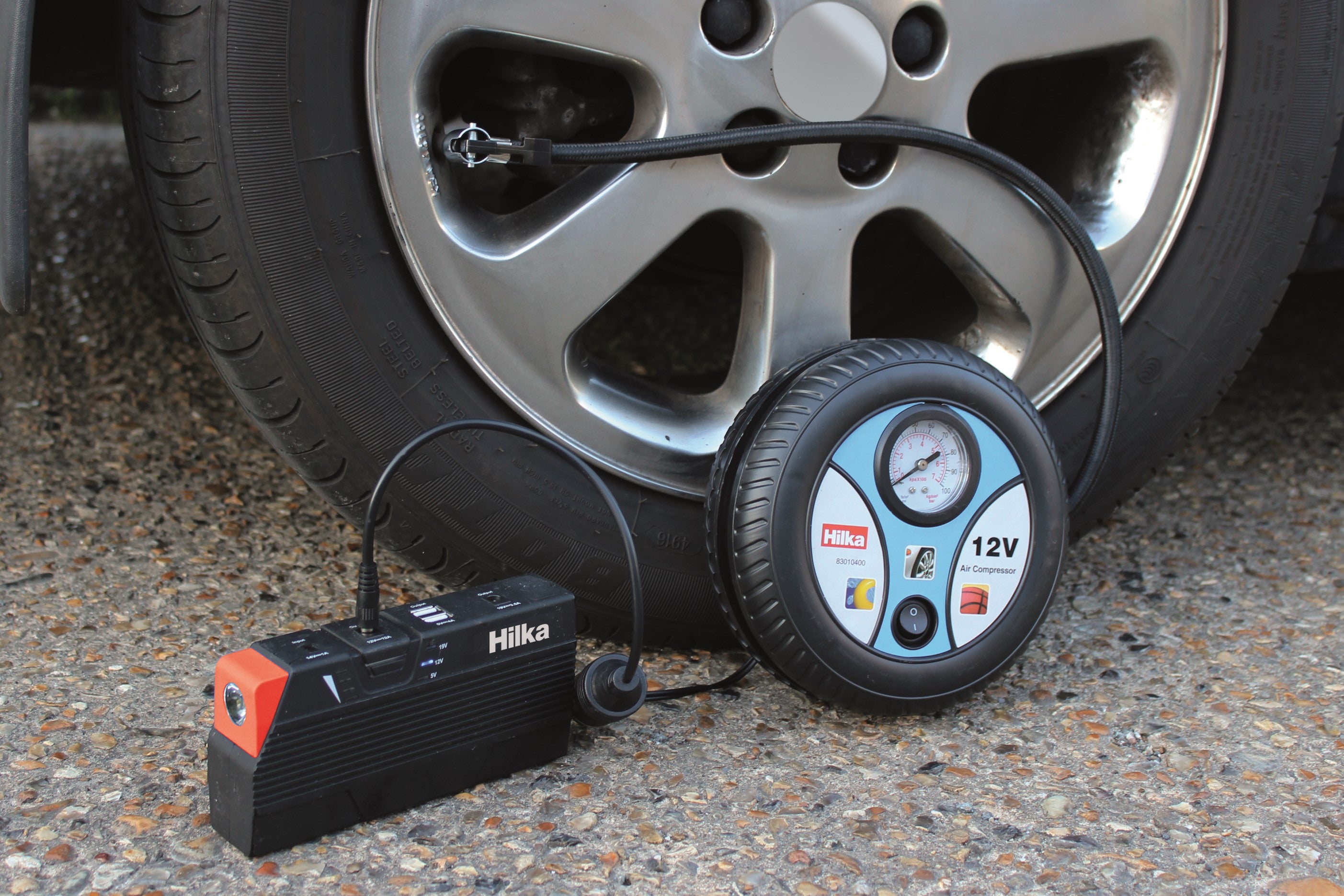 Hilka 600 Amp Jump Starter Power Bank 83850600