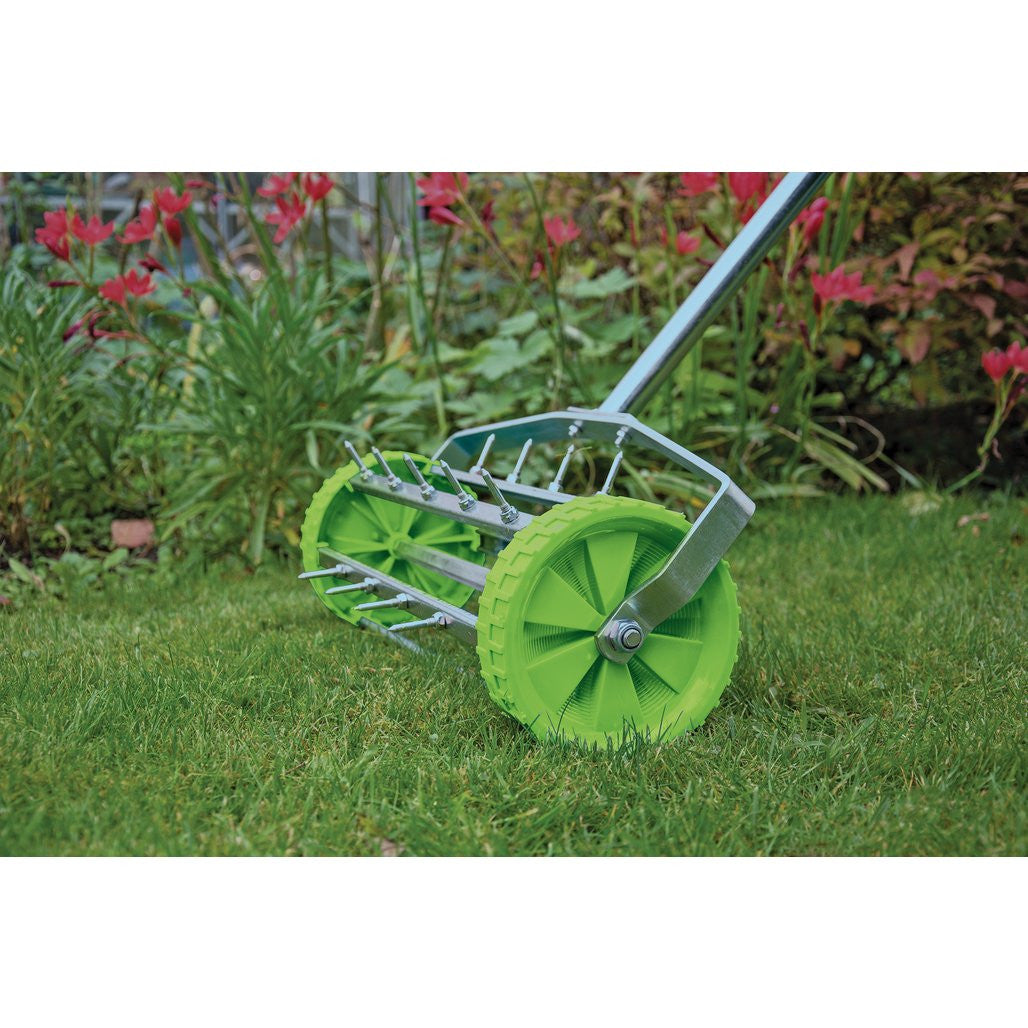 Draper Rolling Lawn Aerator Spiked Drum, 450mm  83983