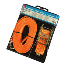 Hilka 50mm x 8m Heavy Duty Ratchet Tie Down 84180050