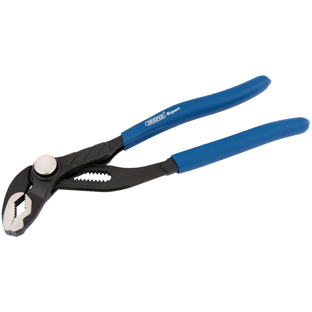 Draper Expert Push Button Heavy Duty Water Pump Pliers, 200mm  84447
