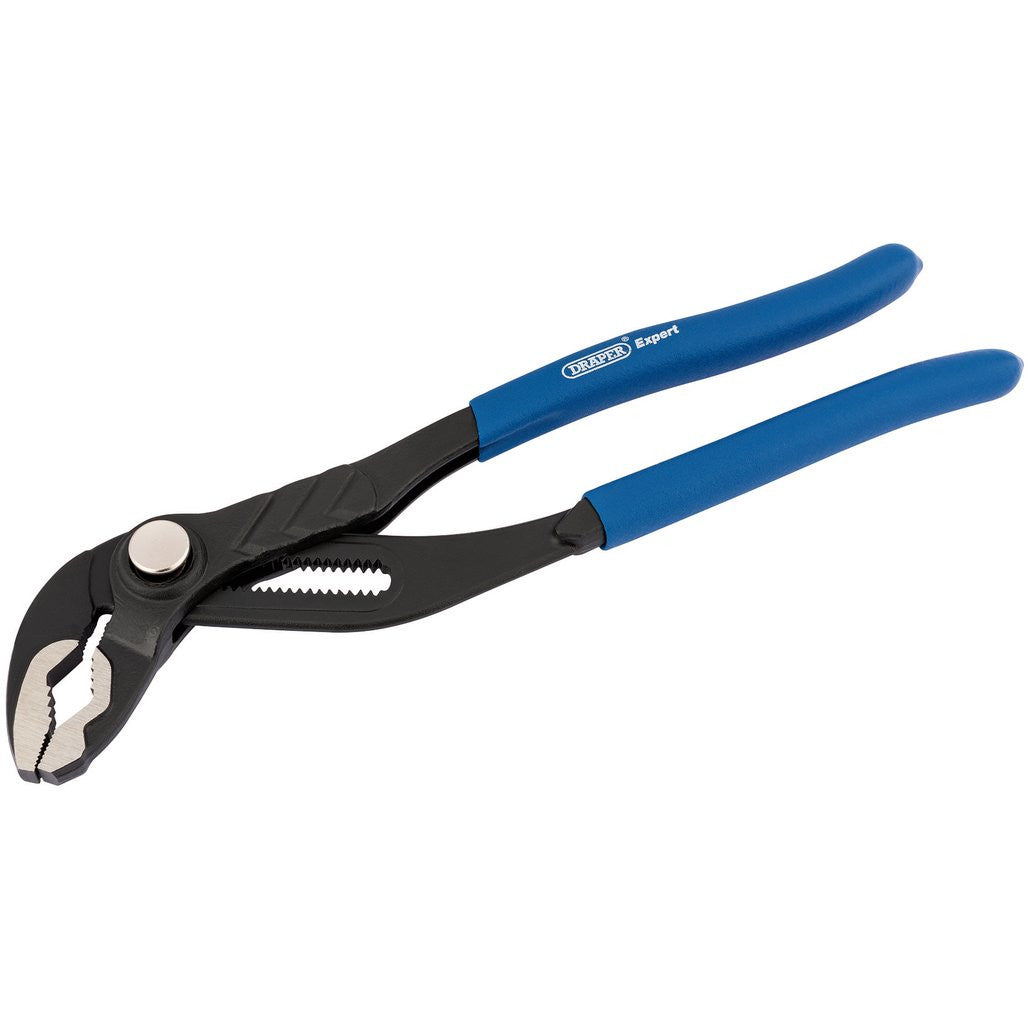 Draper Expert Push Button Heavy Duty Water Pump Pliers, 250mm  84448