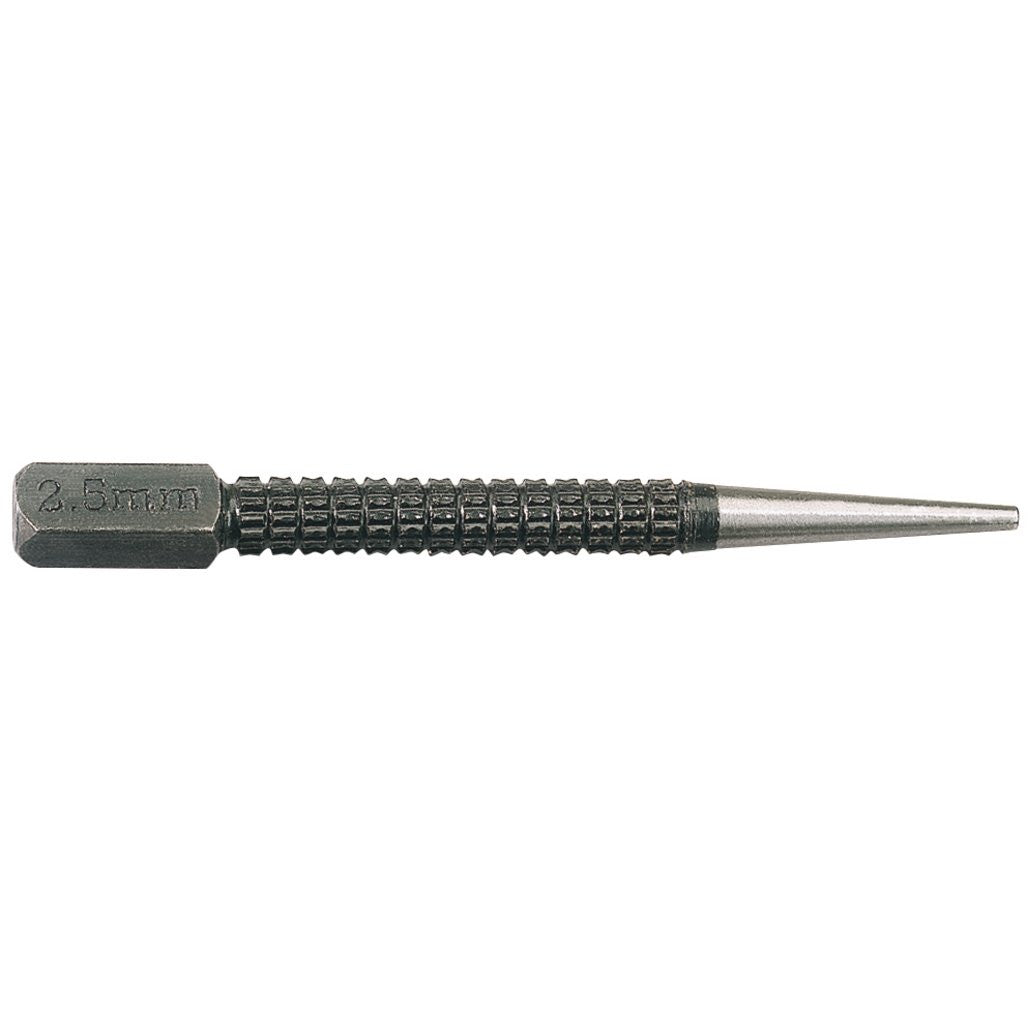 Draper Cupped Nailset, 2.5 x 100mm  84498