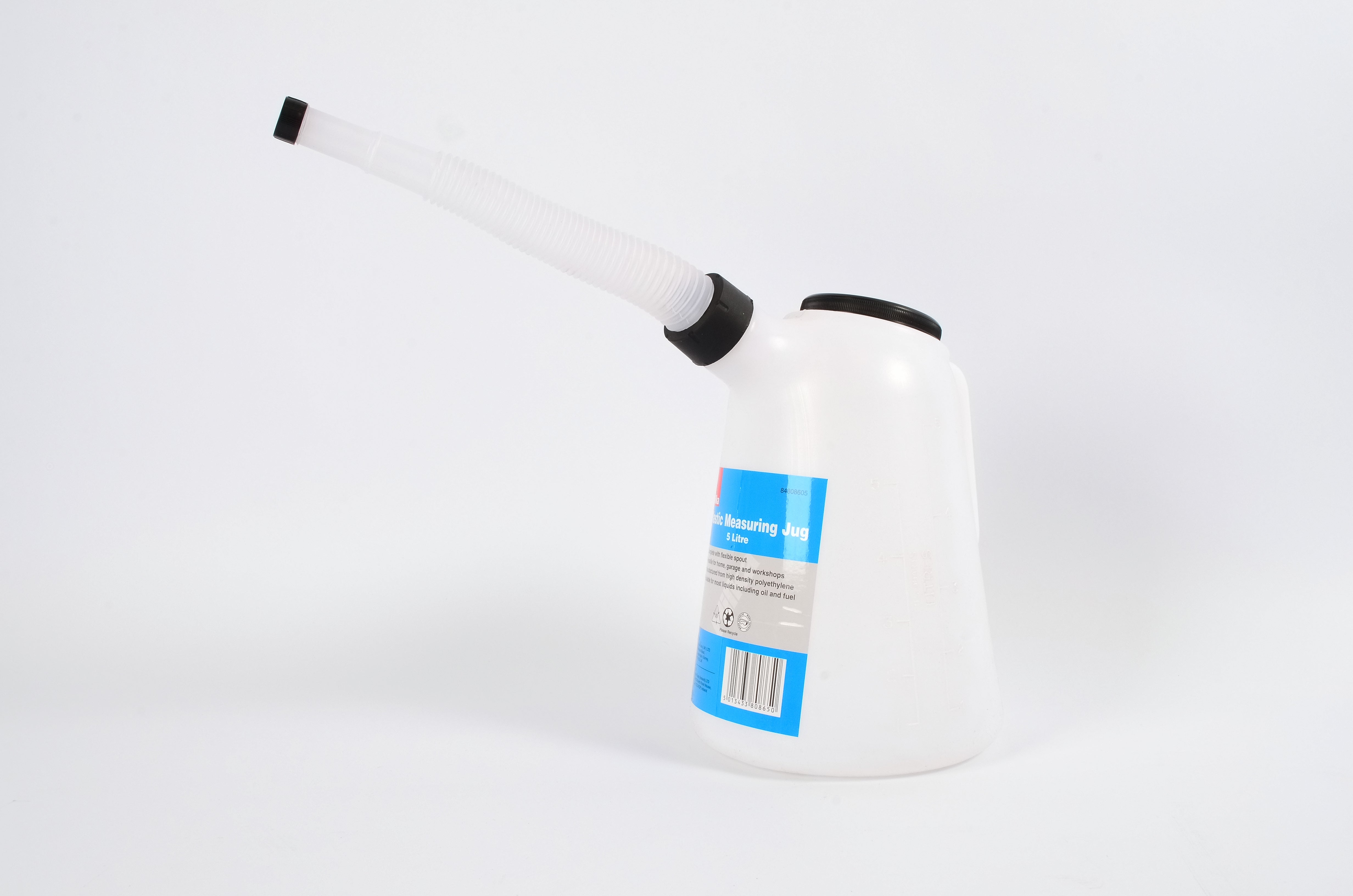 Hilka 5L Plastic Measuring Jug with Spout 84808605