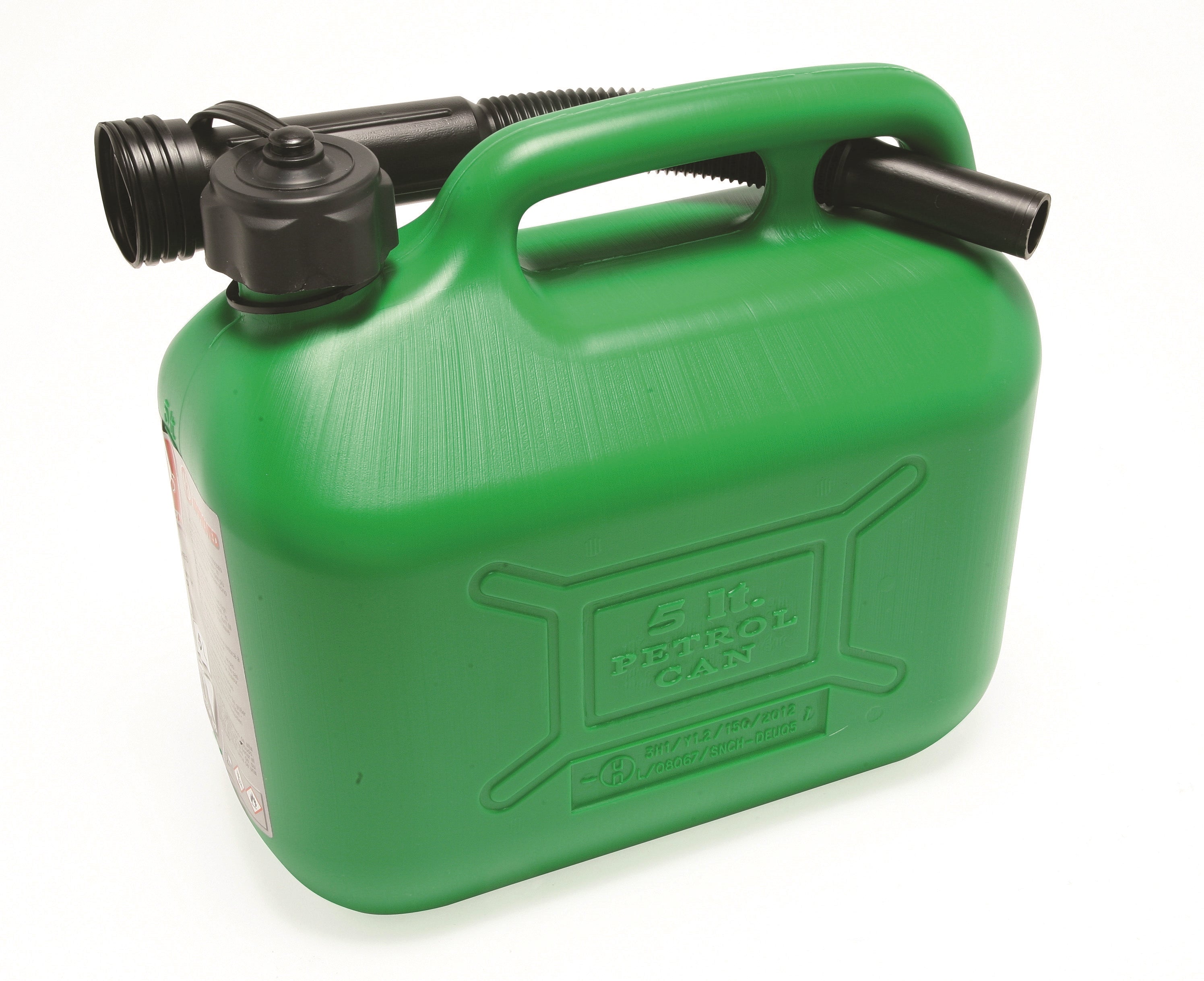 Hilka 5L Green Plastic Fuel Can 84809015