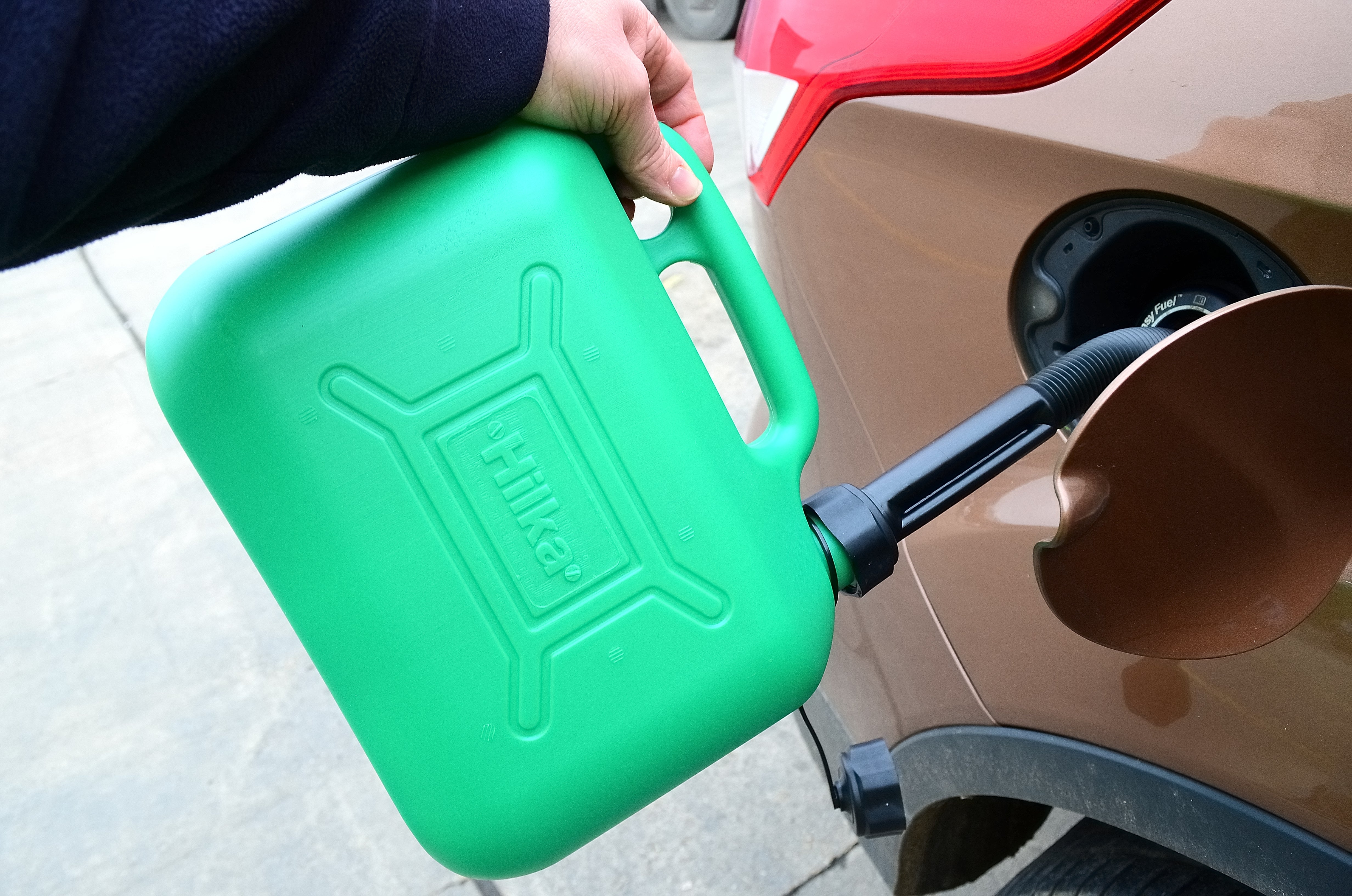 Hilka 5L Green Plastic Fuel Can 84809015