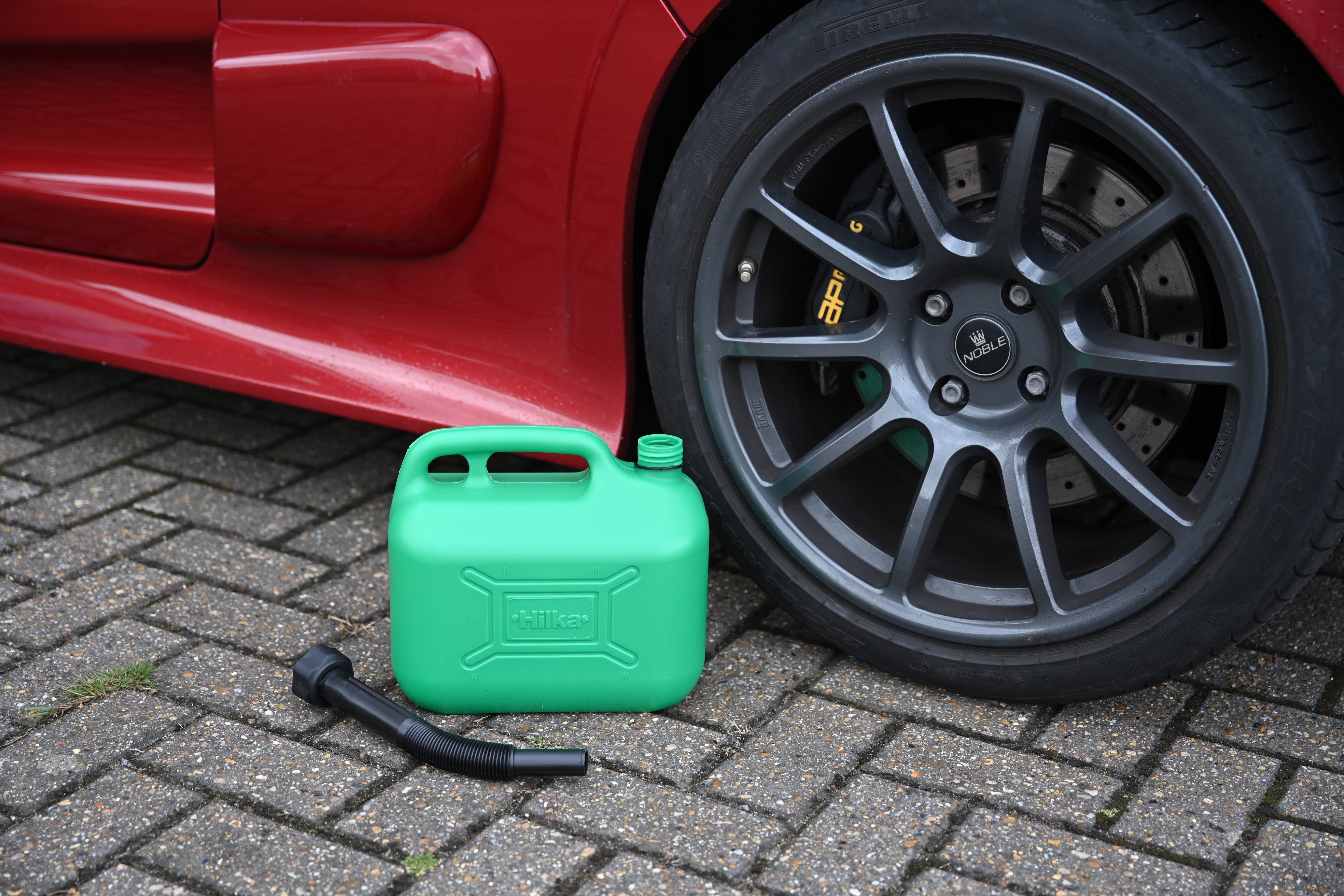 Hilka 5L Green Plastic Fuel Can 84809015