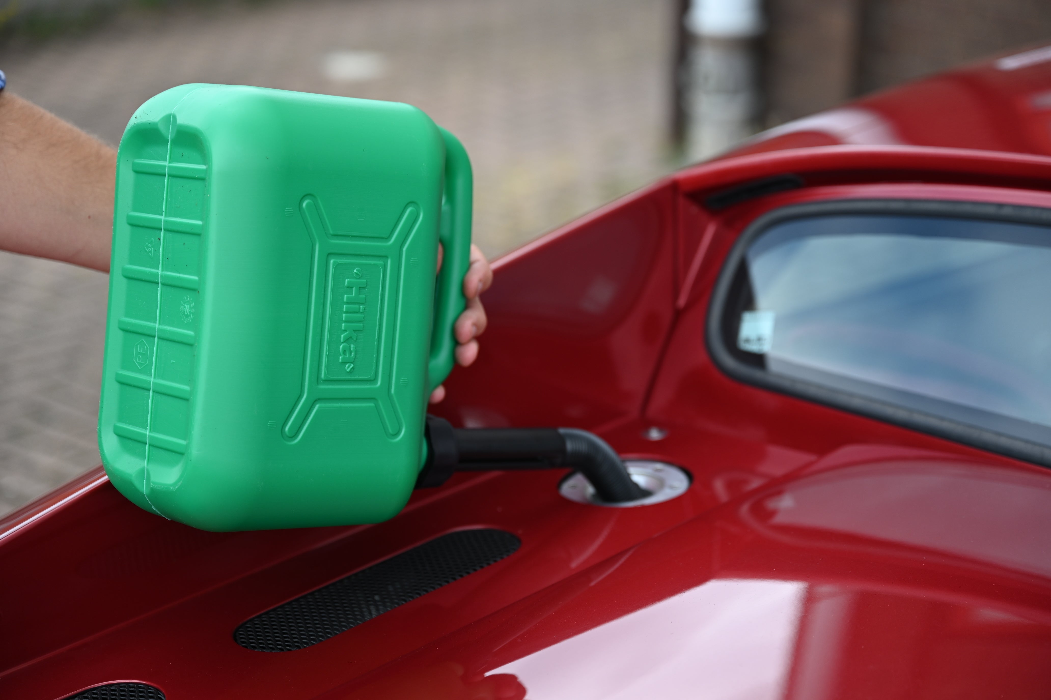 Hilka 5L Green Plastic Fuel Can 84809015
