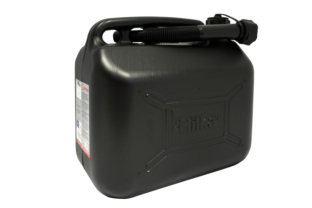 Hilka 10L Black Plastic Fuel Can 84809520