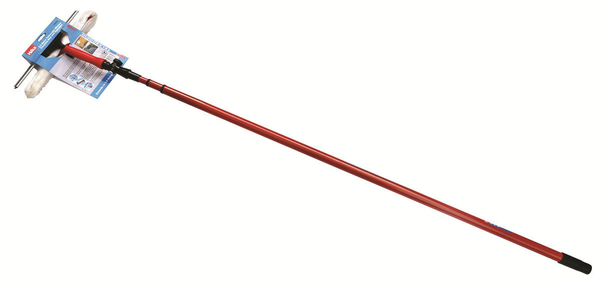 Hilka 3.5m Telescopic Window Cleaner& Squeegee 84980603