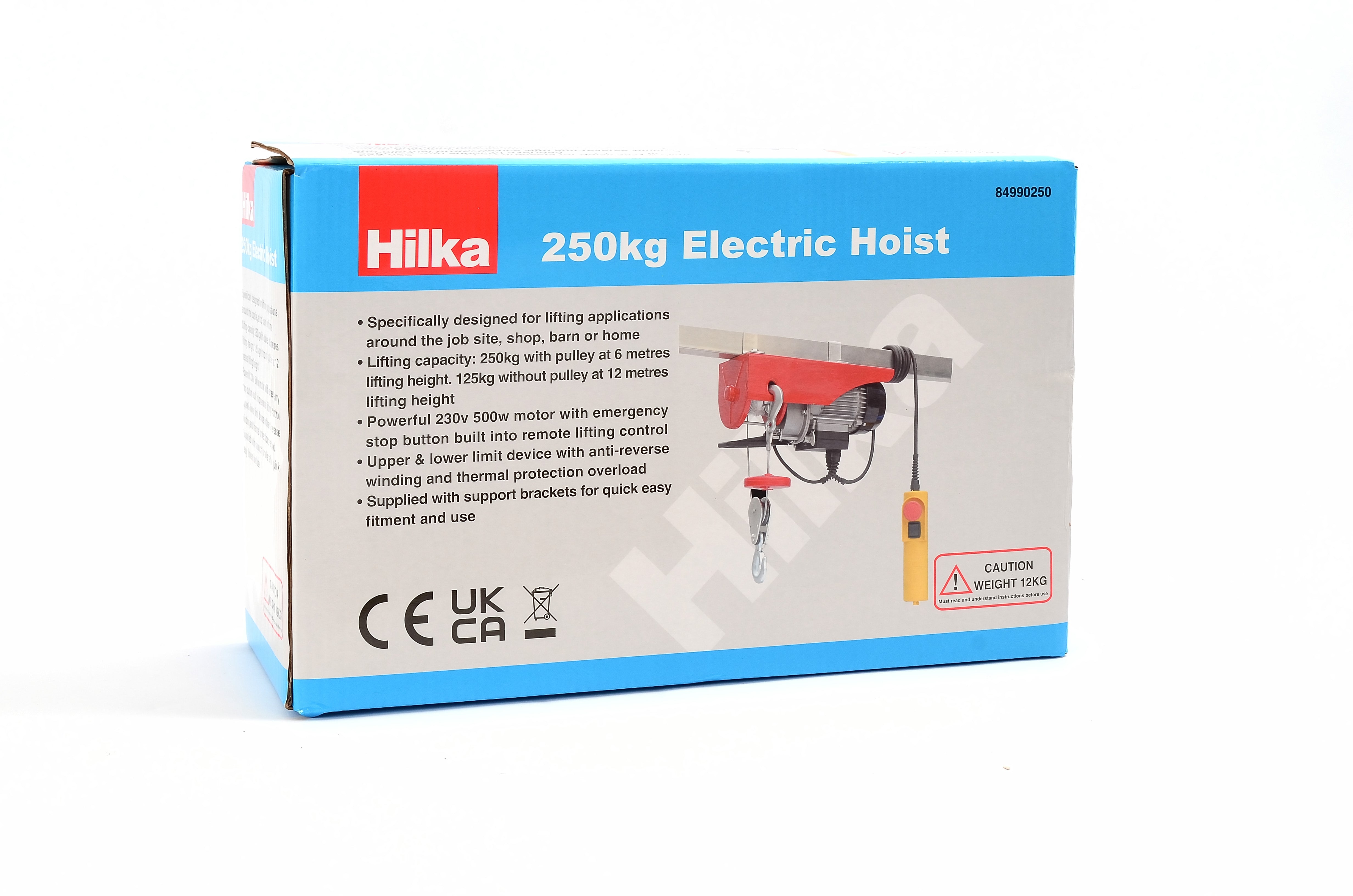 Hilka 250kg Electric Hoist 84990250
