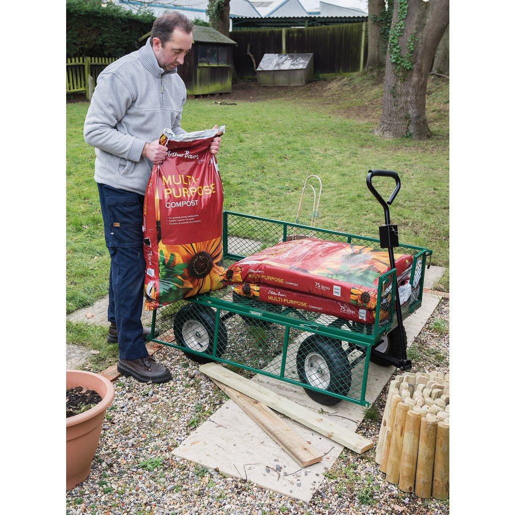 Draper Heavy Duty Steel Mesh Cart,450kg  85634