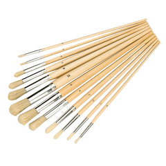 Silverline Artists Paint Brush Set 12pce 868848