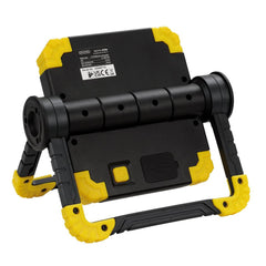 Draper Twin COB LED Rechargeable Work Light, 10W, 850 Lumens, Micro USB Cable Supplied