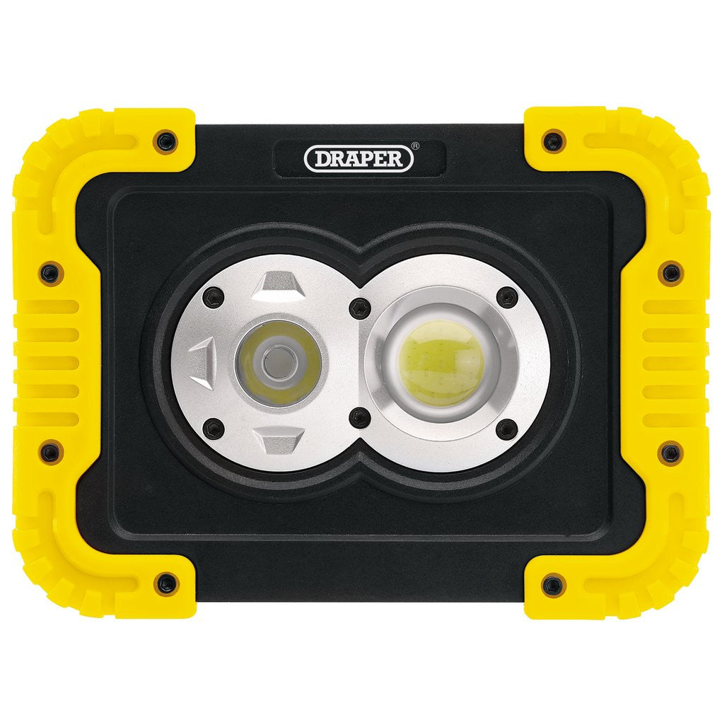 Draper COB LED Rechargeable Work light, 10W, 750 Lumens 87737