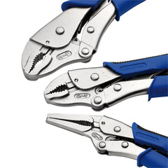 Draper Soft Grip Self Grip Pliers Set (3 Piece)  88293