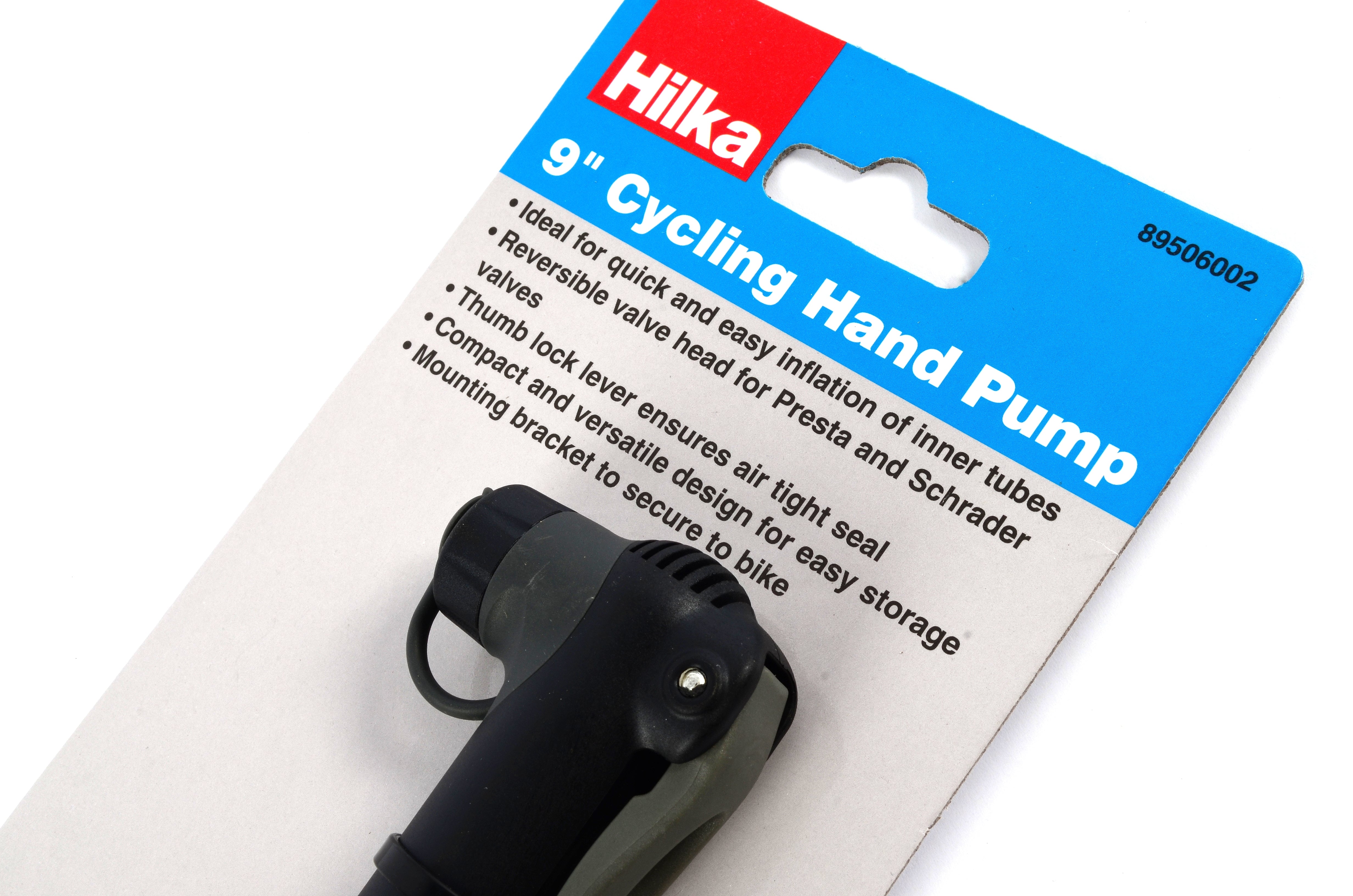 Hilka 9" Cycling Compact Hand Pump 89506002