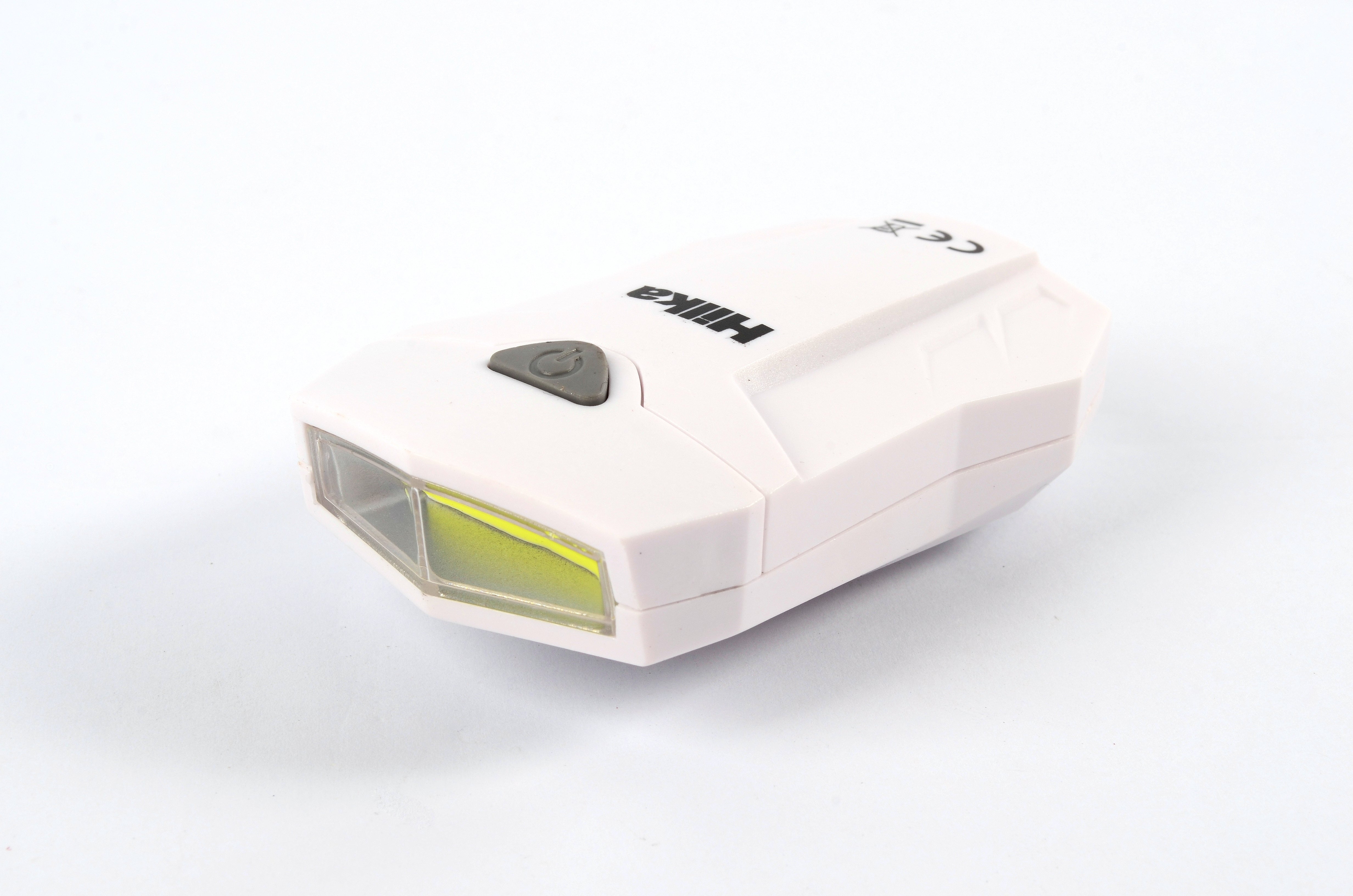 Hilka White COB Front Bike Light with Batteries 89508501