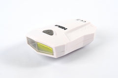 Hilka White COB Front Bike Light with Batteries 89508501