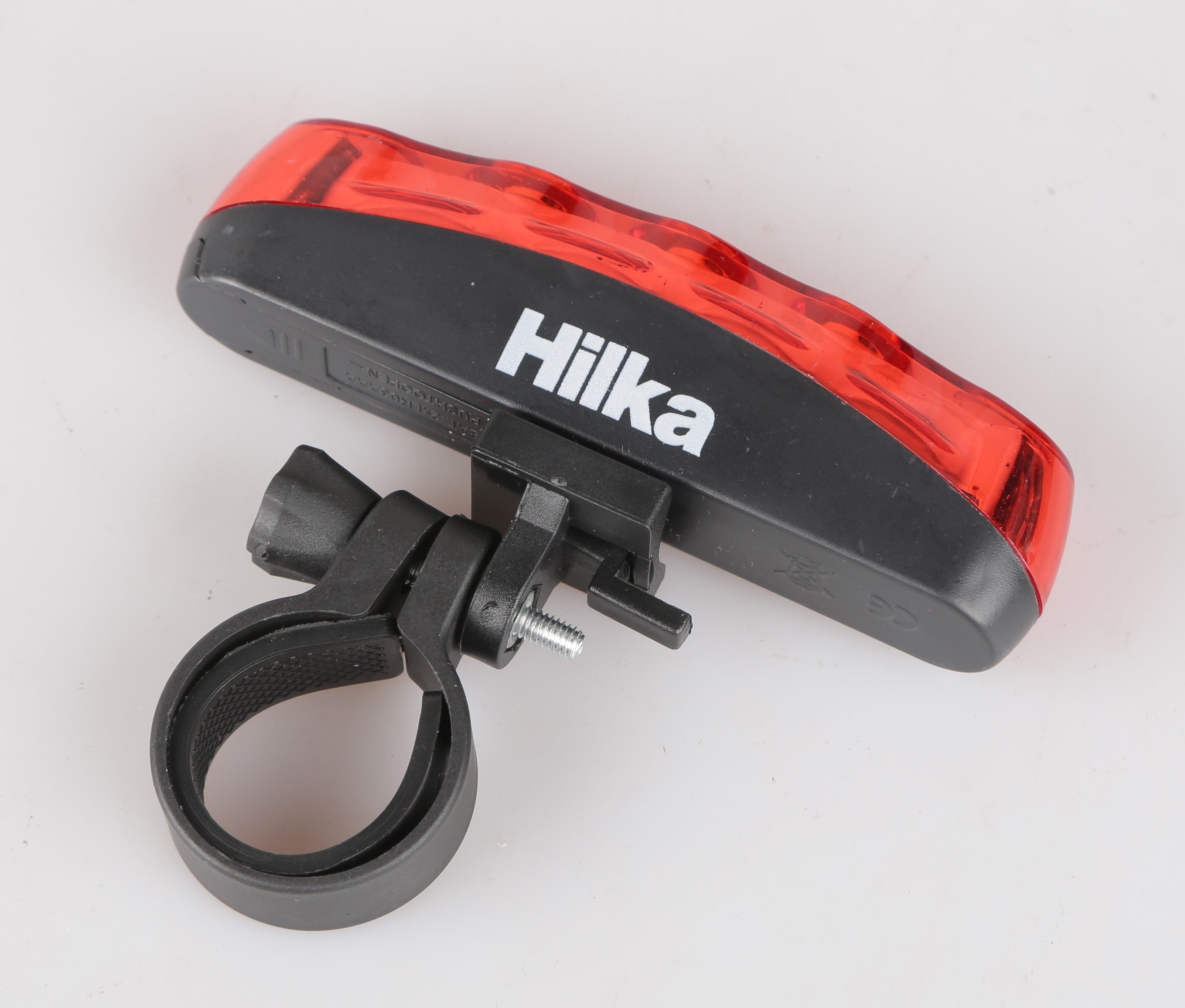 Hilka Red LED Rear Bike Light with Batteries 89508502