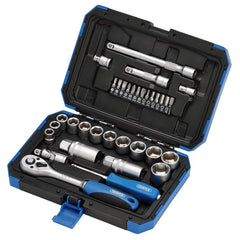 Draper Metric Socket Set, 3/8" Sq. Dr. (34 Piece)  89558