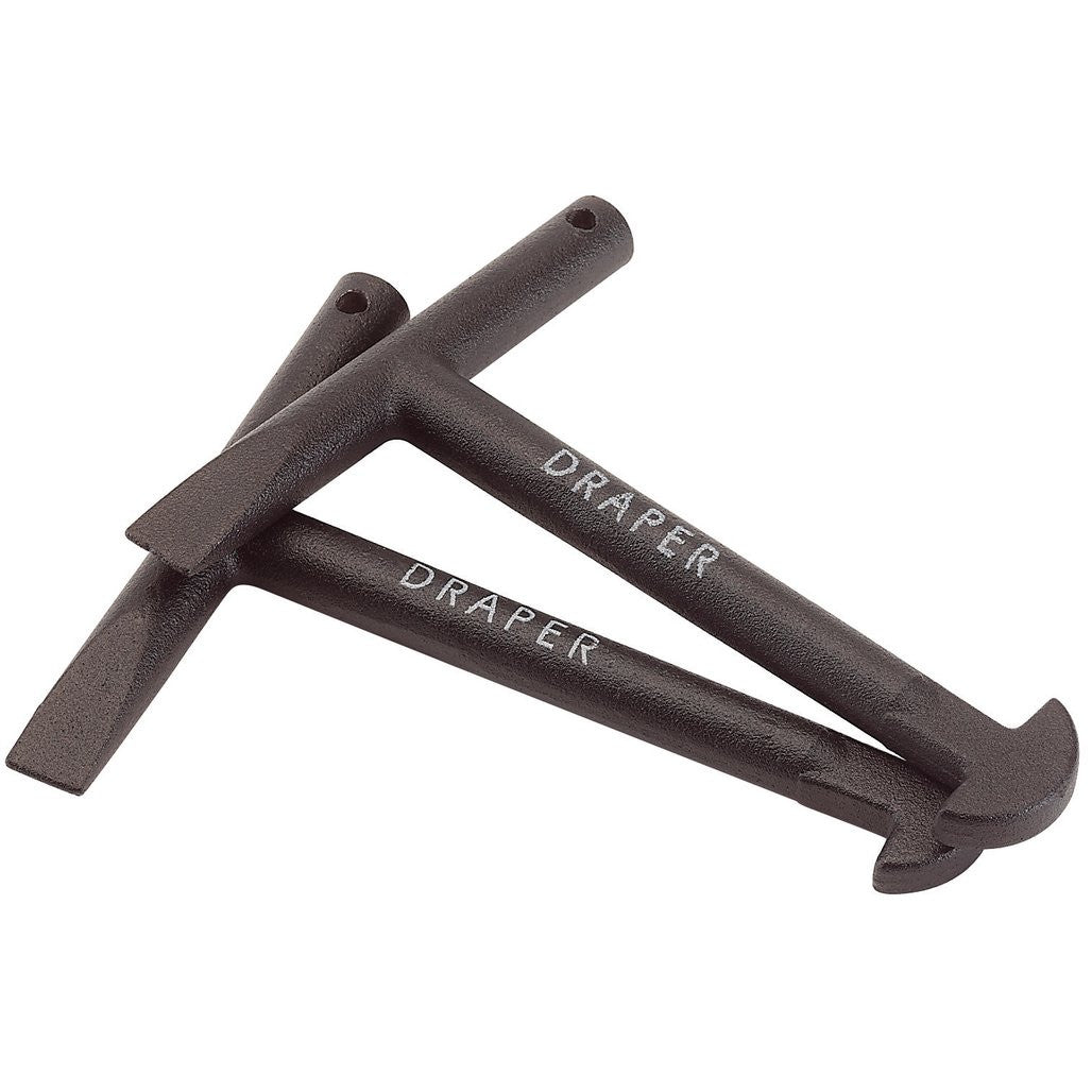 Draper Manhole Keys, 2 x 130mm  89721
