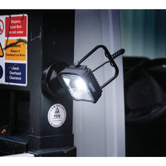 Draper 12V COB LED Magnetic Base Work Light, 10W, 600 Lumens