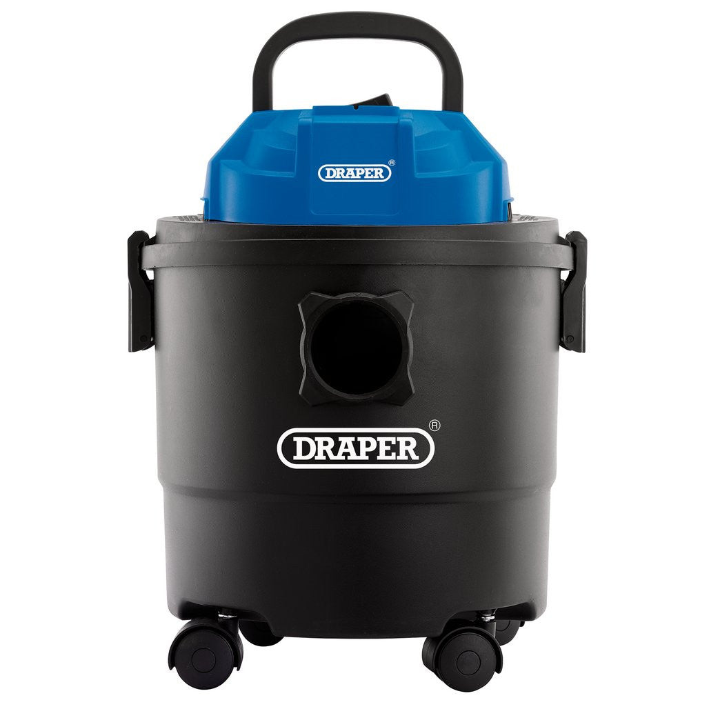 Draper 230V Wet & Dry Vacuum Cleaner, 15L, 1250W  90107