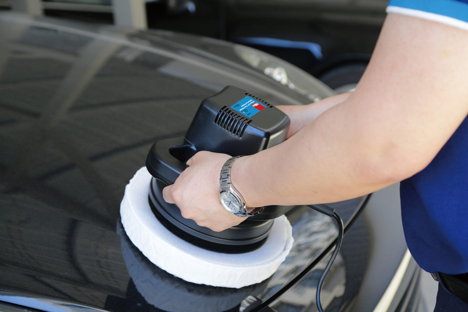 Hilka Twin Handled Orbital Car Polisher 91024002