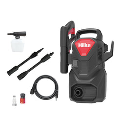Hilka 1200W Pressure Washer with Foam Bottle 91051200