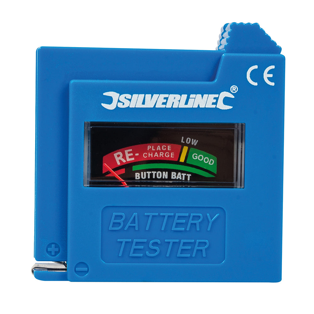Silverline Compact Battery Tester 918147