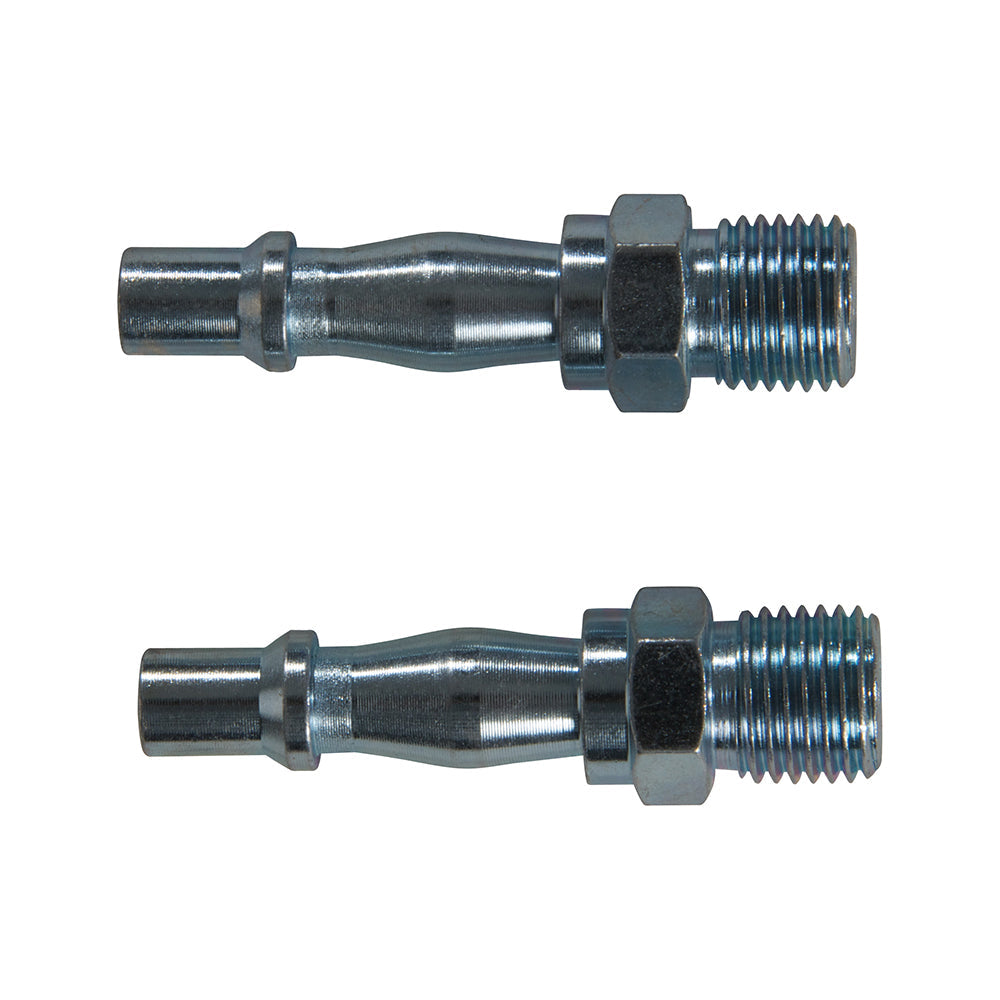 Silverline Air Line Bayonet Male Thread Coupler 2pk 918523