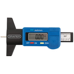Draper Digital Tyre Tread Depth Gauge 92224
