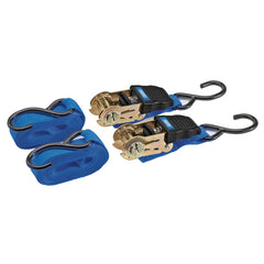 Draper Ratchet Tie Down Straps, 4.5m x 25mm, 225kg (2 Piece)
