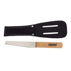 Draper Shoe or Leather Knife with Belt Holster, 115mm  93067