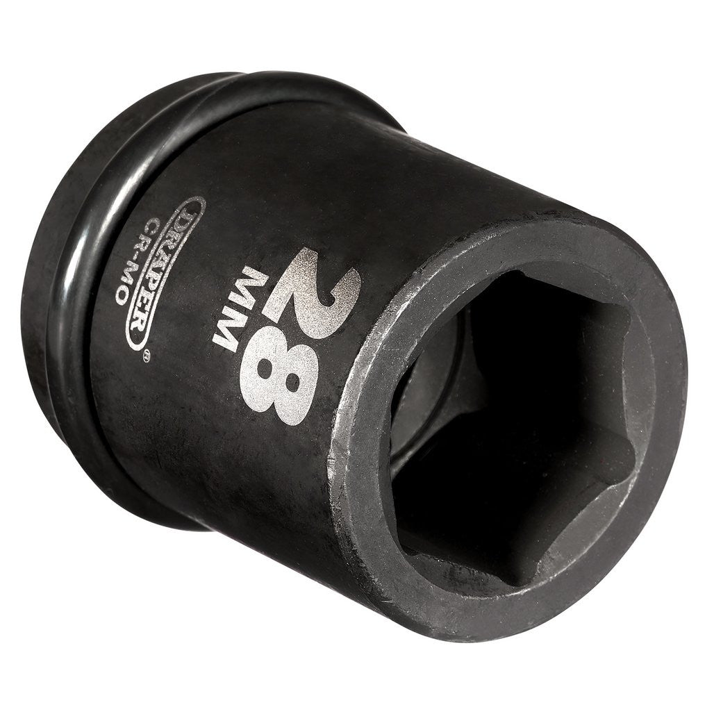 Draper HI-TORQ® 6 Point Impact Socket, 3/4" Sq. Dr., 28mm  93241