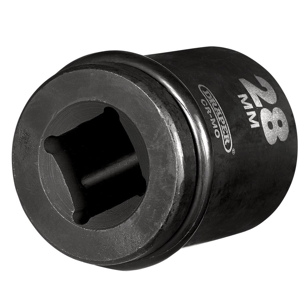 Draper HI-TORQ® 6 Point Impact Socket, 3/4" Sq. Dr., 28mm  93241
