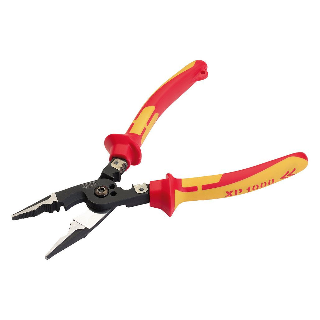 Draper XP1000® VDE Tethered 8-in-1 Electricians Pliers, 215mm  94605