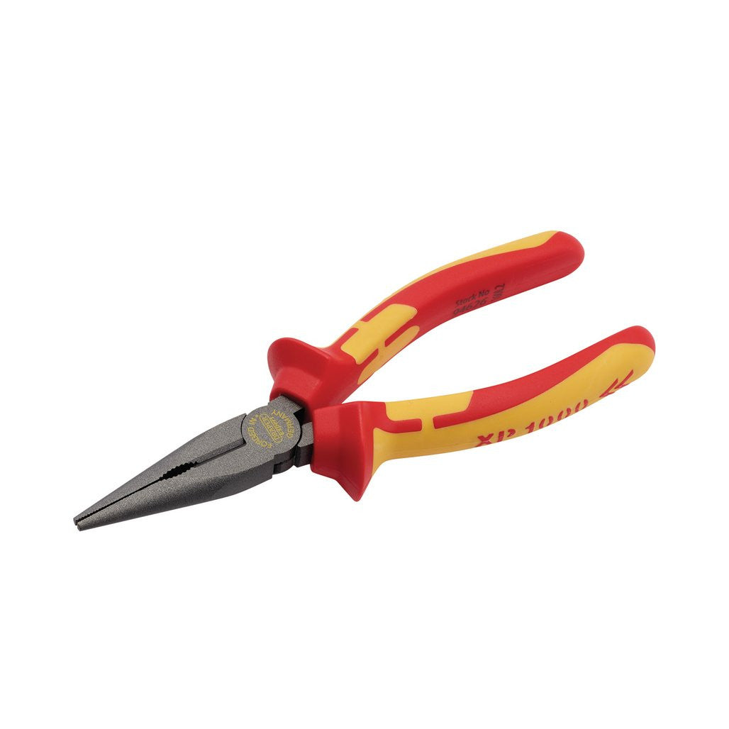 Draper XP1000® VDE Long Nose Pliers, 160mm  94626