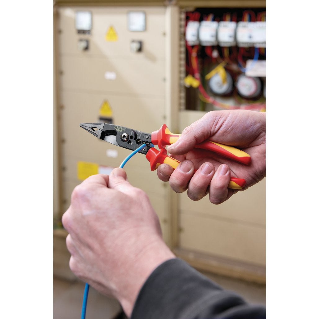 Draper XP1000® VDE 8-in-1 Electricians Pliers, 215mm  94643