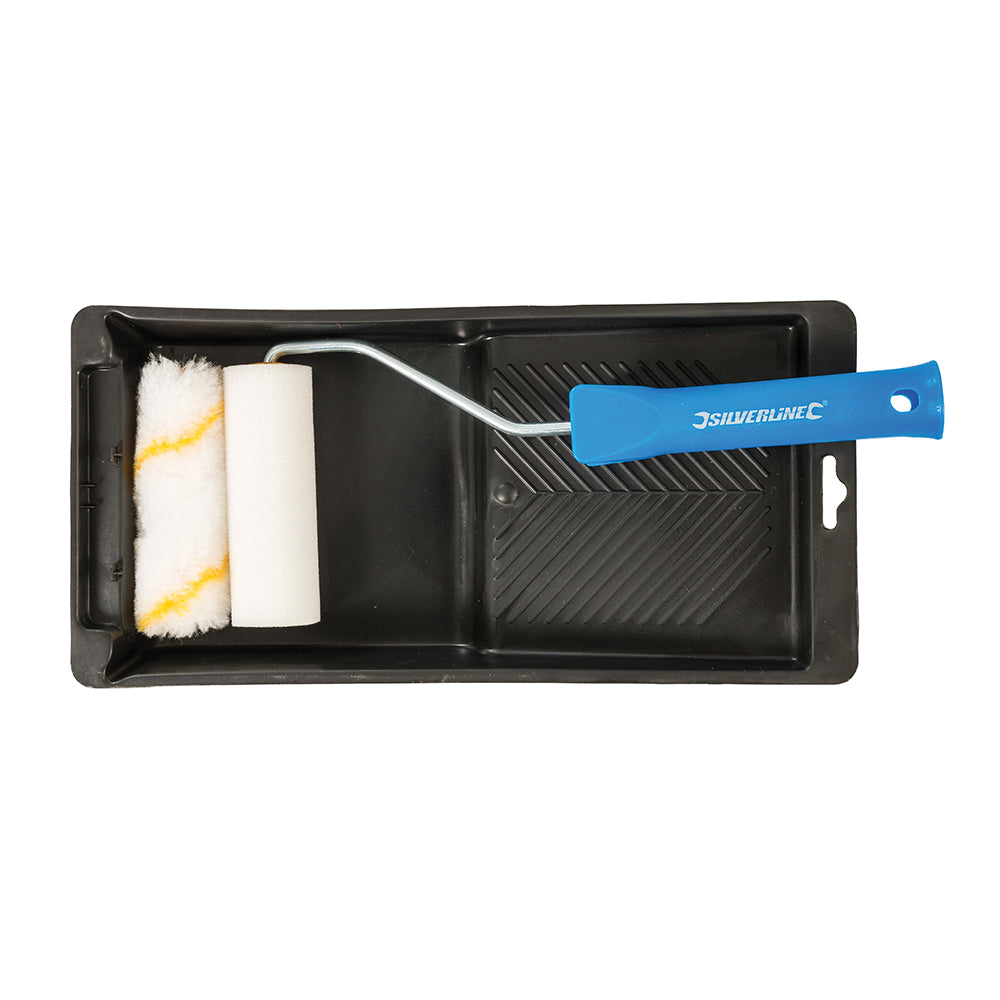 Silverline Mini Roller & Tray Set 947598