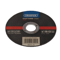 Draper Metal Cutting Disc, 115 x 2.5 x 22.23mm  94773