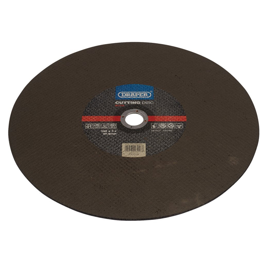 Draper Metal Cutting Disc, 355 x 3 x 25.4mm  94778