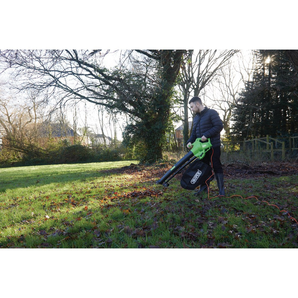 Draper 230V Garden Vacuum, Blower and Mulcher, 3000W  94794